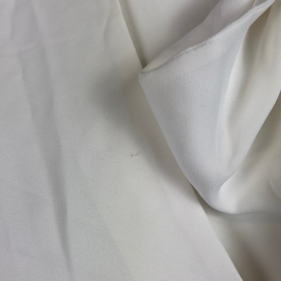 Bar III White Tie Neck Blouse Plus Size 2X - Picture 7 of 7